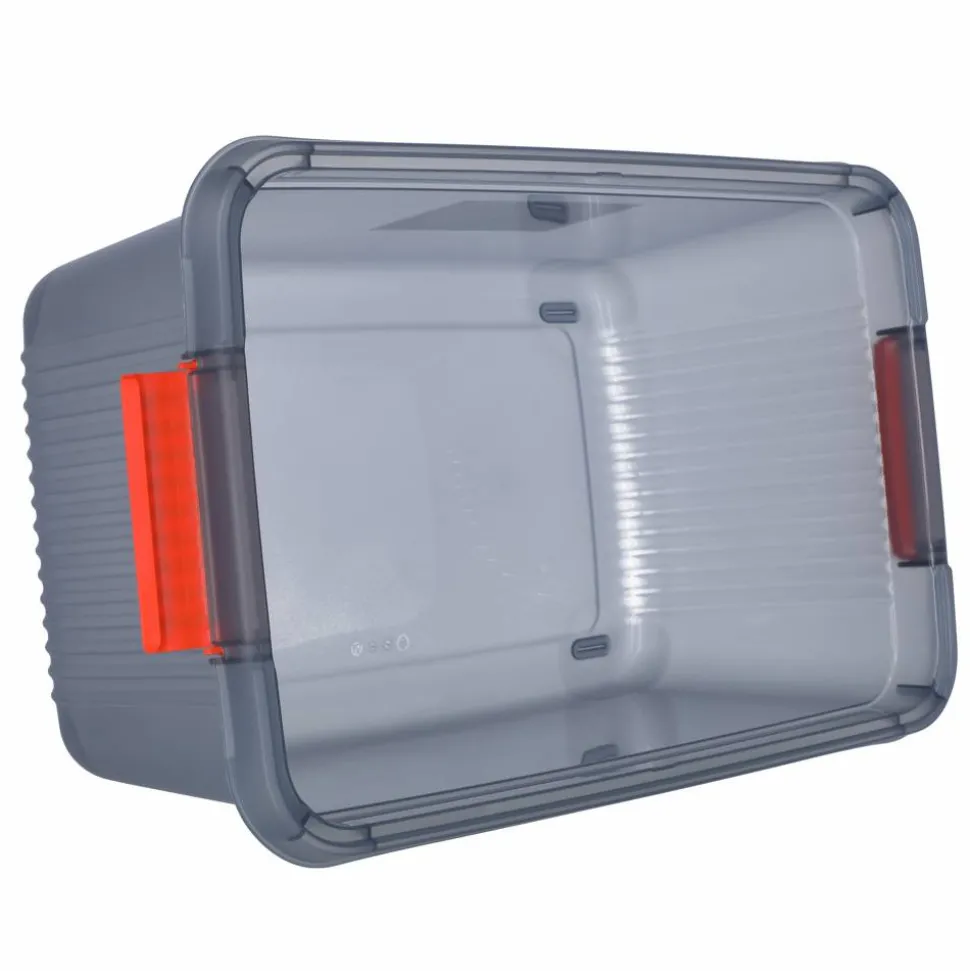 Aufbewahrungsbox 'K Latch M' grau 18 x 39 x 59 cm 28 l
