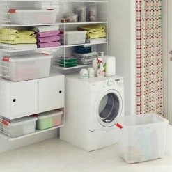 Aufbewahrungsbox 'K Latch L' transparent 28 x 39 x 59 cm 43 l