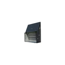 Aufbewahrungsbox 'Sesame' anthrazit Stahl 76 x 185 x 139 cm