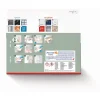 Aufbewahrungsbox 'Baboo' extra groß mattweiß 24,2 x 16 x 10,2 cm mit Bambusdeckel