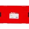 Aufbewahrungsbox 'FIXtainer' rot/transparent