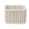 Aufbewahrungskorb 'Zovo' Baumwolle, Polyester beige 15 x 10 x 15 cm