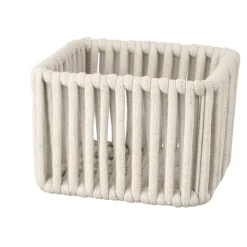 Aufbewahrungskorb 'Zovo' Baumwolle, Polyester beige 15 x 10 x 15 cm