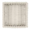 Aufbewahrungskorb 'Zovo' Baumwolle, Polyester beige 20 x 10 x 20 cm