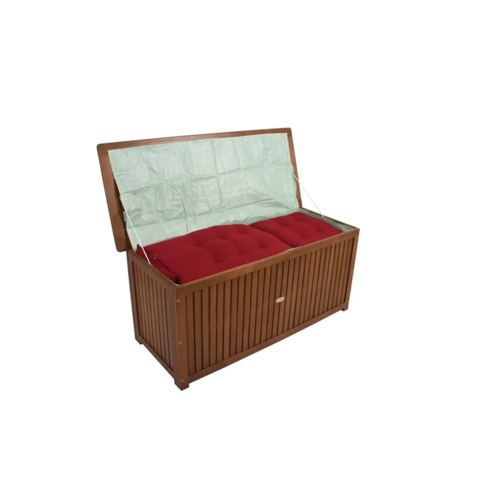 Auflagenbox 'Washington' Akazienholz 125 x 58 x 55 cm