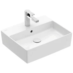 Aufsatzwaschbecken eckig 'Memento 2.0' weiß 50 x 14 x 42 cm