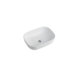 Aufsatzwaschtisch 'Babu' Keramik matt white 45,5 x 32,5 x 13,5 cm