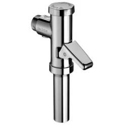 Aufsatz-WC-Druckspüler 'Schellomat' Messing verchromt 3/4"