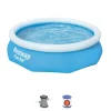Aufstellpool 'Fast Set™' blau/weiß rund Ø 305 x 76 cm