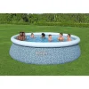 Aufstellpool-Set 'Fast Set™' Ø 457 x 107 cm mit Filterpumpe