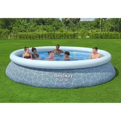 Aufstellpool-Set 'Fast Set™' Ø 396 x 84 cm mit Filterpumpe