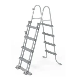 Aufstellpool 'Steel Pro MAX' Komplett-Set, grau rund Ø 427 x 107 cm