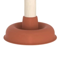 Ausgussreiniger Pömpel Ø 115 mm, mit Holzgriff