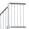 Aussenspindeltreppe 'Gardenspin' Metall Ø 185 cm