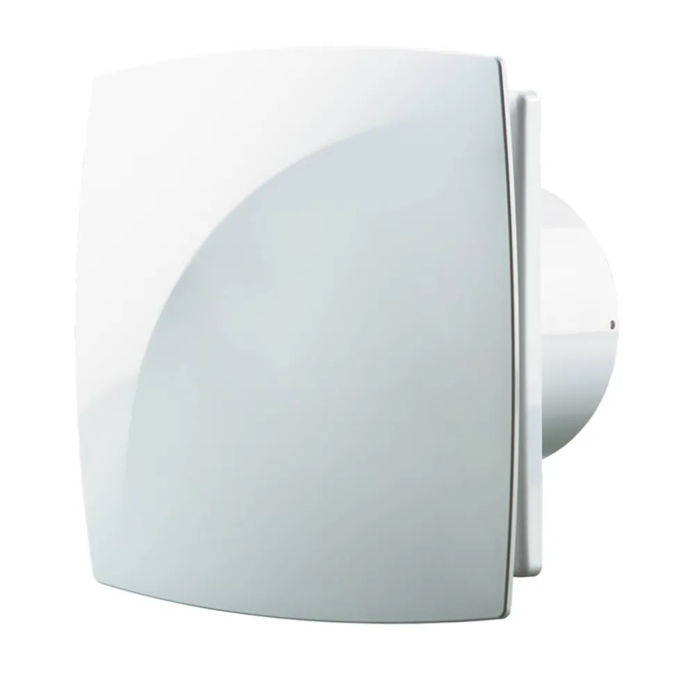 Axialventilator 'WDNL M100' Ø 100 mm mit Nachlauf