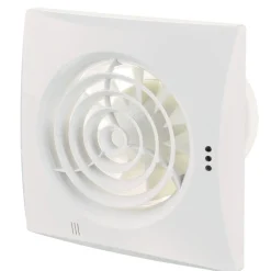 Axialventilator 'WDNLF Q100' Ø 100 mm mit Nachlauf und Feuchtesensor