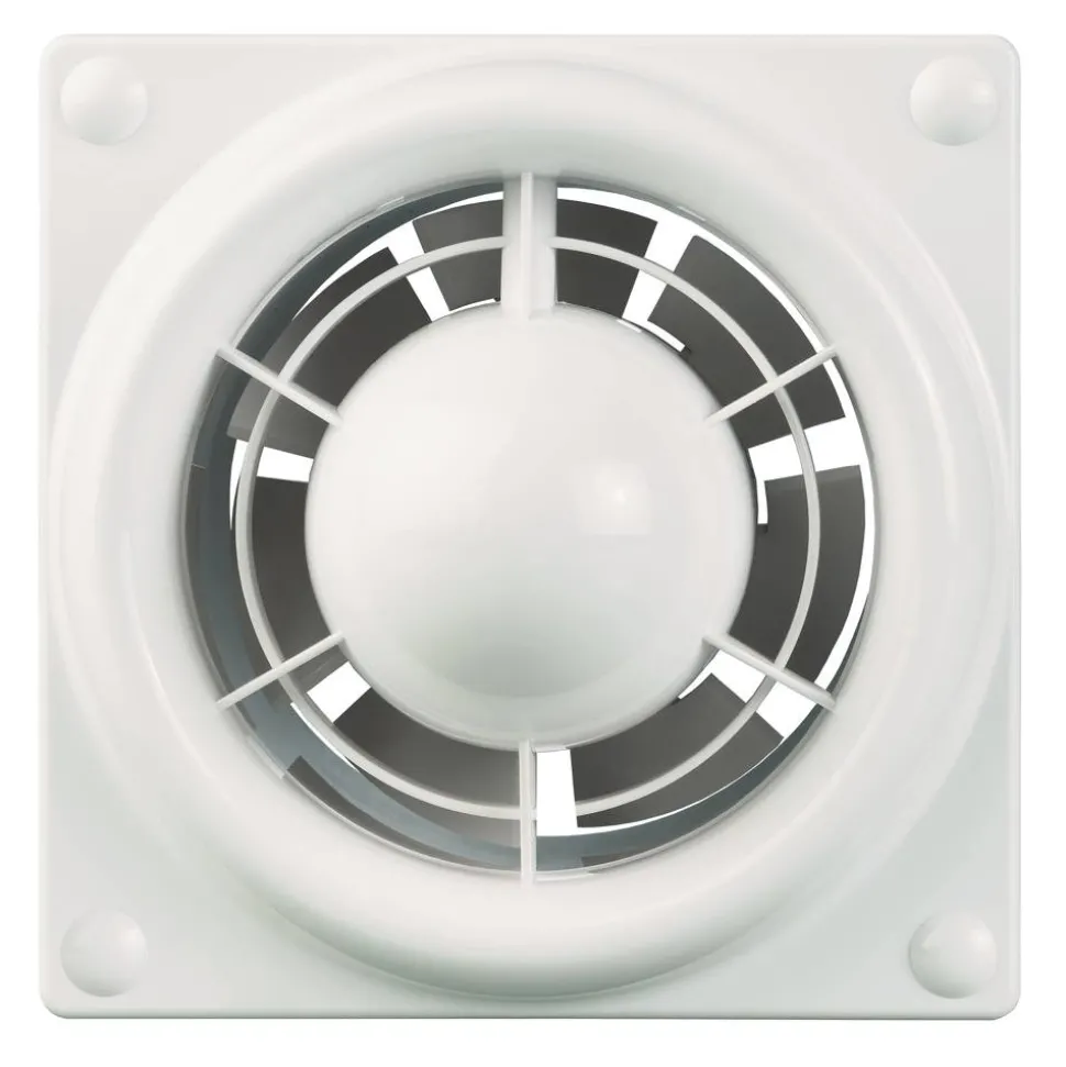 Axialventilator 'WNL G100' Ø 100 mm mit Nachlauf