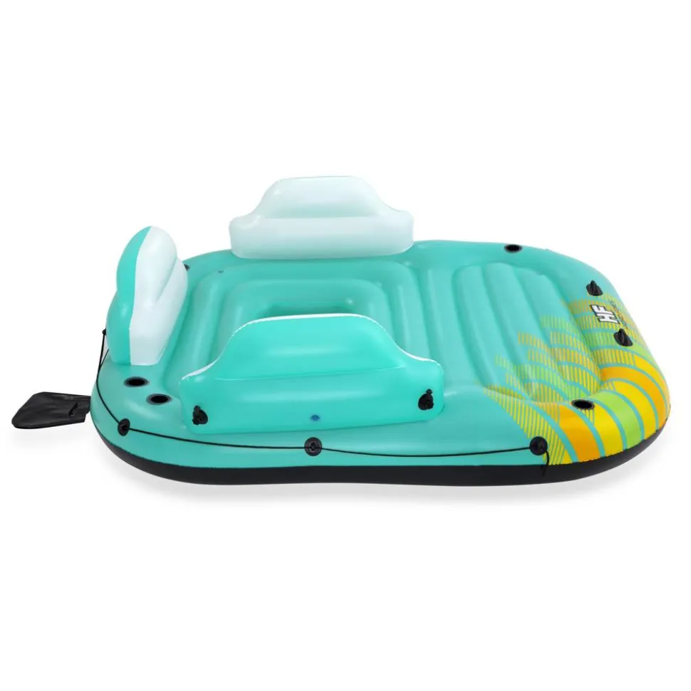Badeinsel 'Hydro-Force™ Sunny Lounge' türkis 300 x 275 x 83 cm