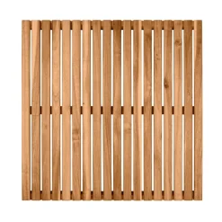 Badematte 'Indoor & Outdoor Acacia' Akazienholz 55 x 55 cm