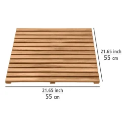 Badematte 'Indoor & Outdoor Acacia' Akazienholz 55 x 55 cm