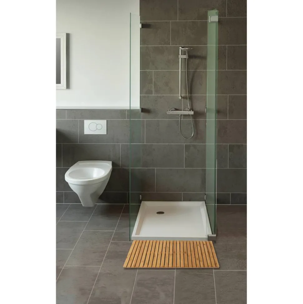 Badematte 'Indoor & Outdoor' Bambus 100 x 50 cm