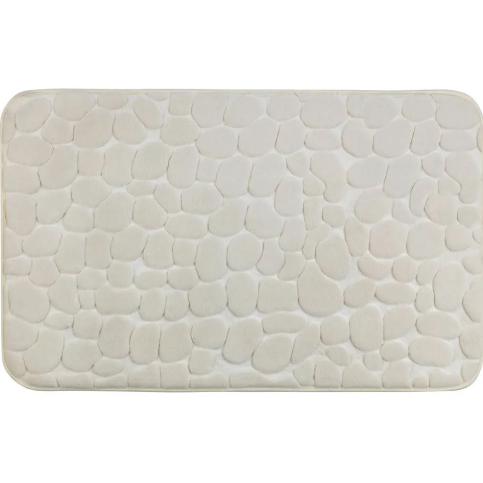 Badematte Memory Foam 'Pepples' beige 50 x 80 cm