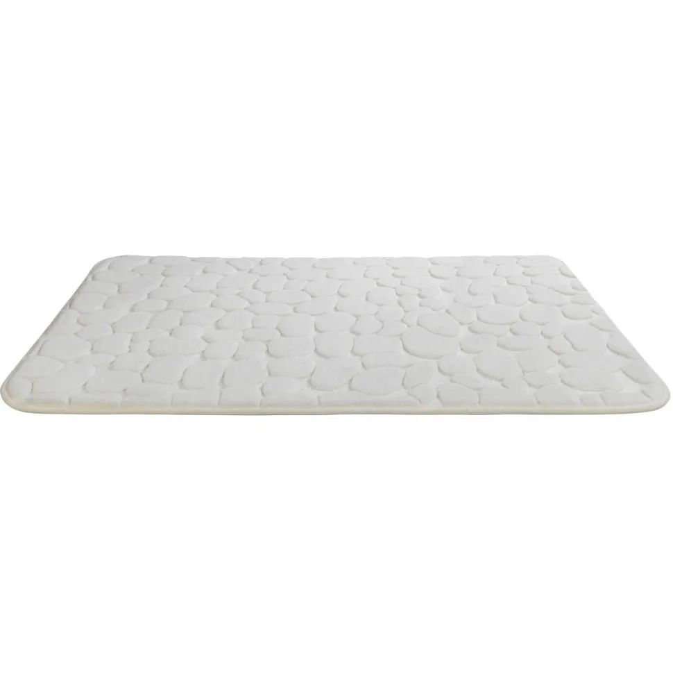 Badematte Memory Foam 'Pepples' beige 50 x 80 cm