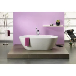 Badewanne 'Carney' freistehend weiß 190 x 89,5 cm