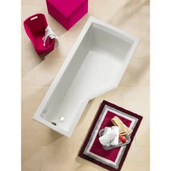 Badewanne 'Cello Modell A' Sanitäracryl weiß 160 x 80 cm