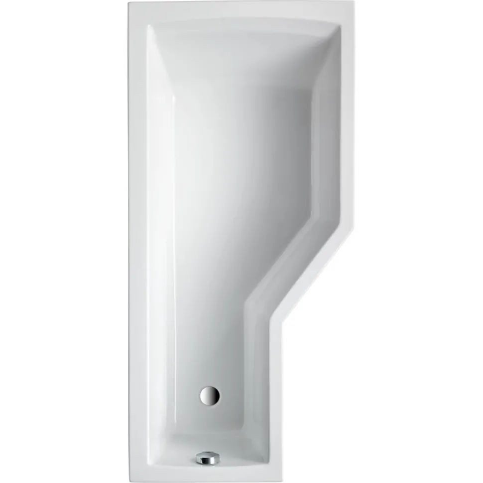 Badewanne 'Cello Modell A' Sanitäracryl weiß 160 x 80 cm