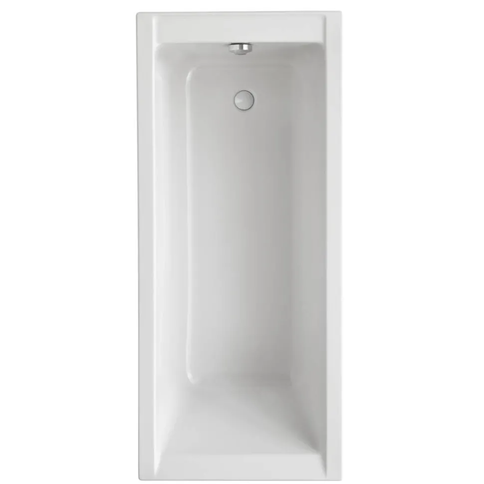 Badewanne 'Costa' Sanitäracryl weiß 1600 x 700/400 mm