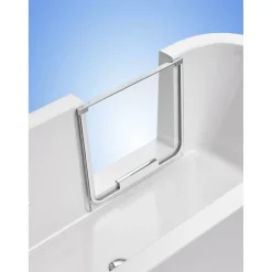 Badewanne 'Free-Gate' links Sanitäracryl weiß 1800 x 800 mm