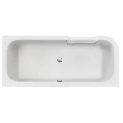 Badewanne 'Free-Gate' links Sanitäracryl weiß 1800 x 800 mm