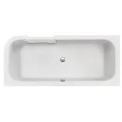 Badewanne 'Free-Gate' rechts Sanitäracryl weiß 1800 x 800 mm