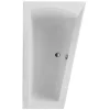 Badewanne 'Galia II Modell A' Sanitäracryl weiß 1750 x 1350 x 700 mm