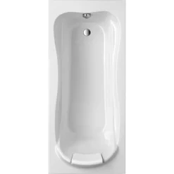 Badewanne "Jamaica" 170 x 80 cm weiß
