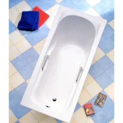 Badewanne "Korfu" 170 x 80 cm weiß