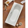 Badewanne "Madera" 180 x 80 cm weiß