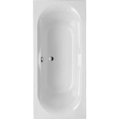 Badewanne "Madera" 180 x 80 cm weiß