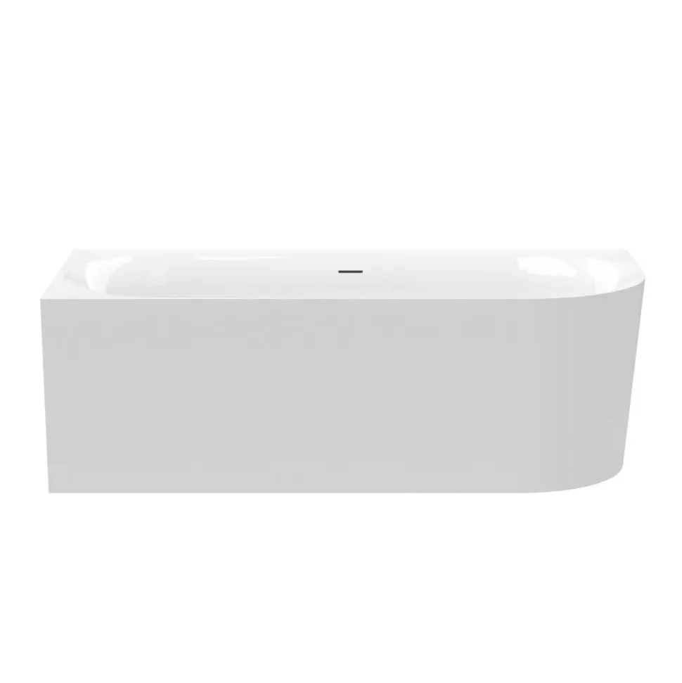 Badewanne 'Mince Corner' rechts weiß 180 x 80 cm