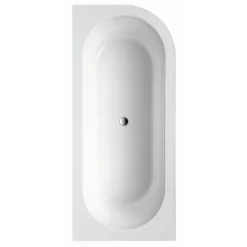 Badewanne 'Modena Corner' weiß 178 x 78 cm rechts