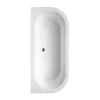 Badewanne 'Modena' weiß 180 x 79 cm