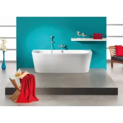 Badewanne 'Modena' weiß 180 x 79 cm