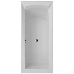 Badewanne 'Porta' Sanitäracryl weiß 1700 x 750/500 mm