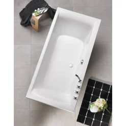 Badewanne "Rosa" weiß 75 x 170 cm