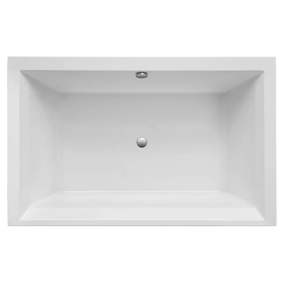 Badewanne 'Space' Sanitäracryl weiß 1900 x 1200 mm