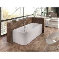 Badewanne 'Spirit' links Sanitäracryl weiß 1800 x 800 mm