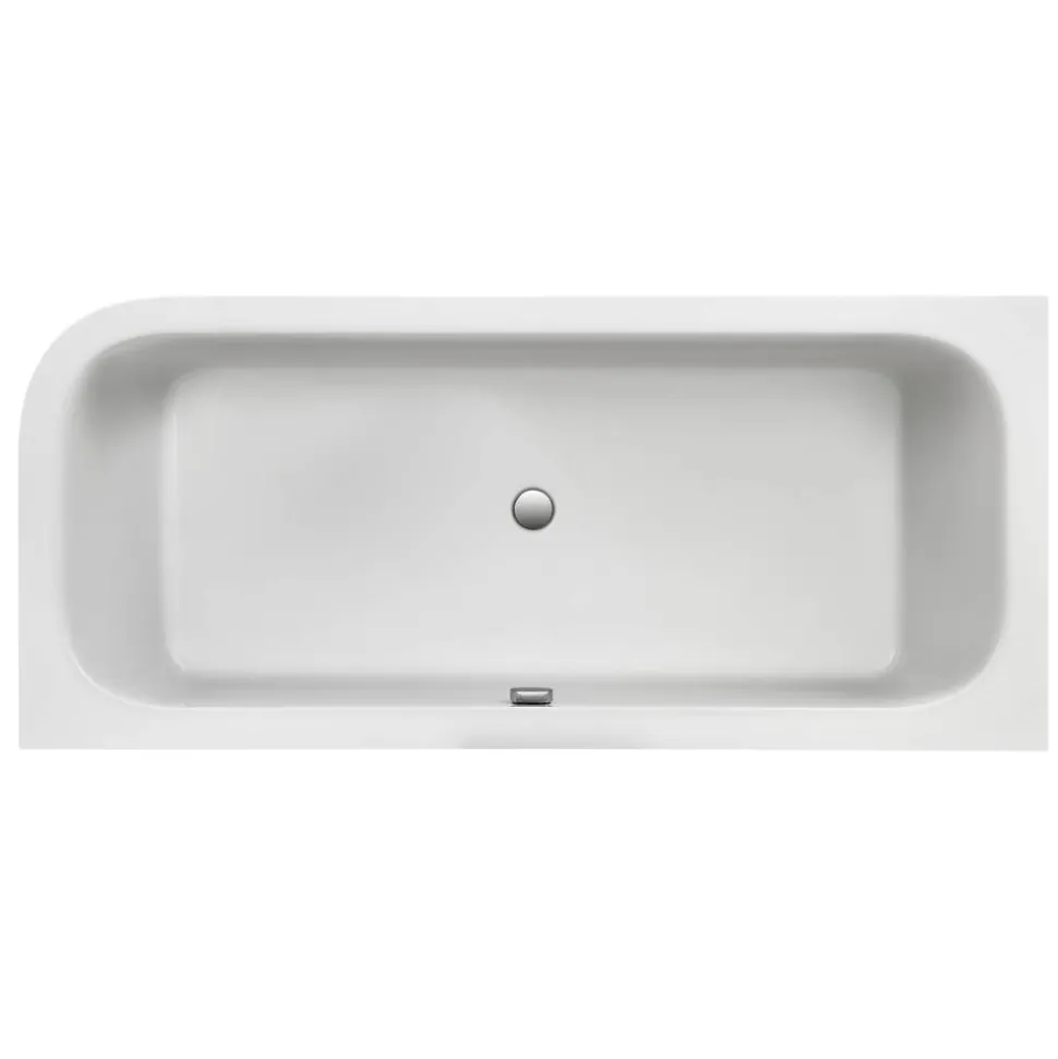 Badewanne 'Spirit' rechts Sanitäracryl weiß 1800 x 800 mm