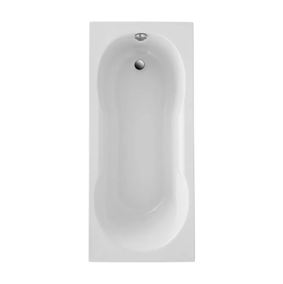 Badewanne 'Viva' Sanitäracryl weiß 150 x 75 cm