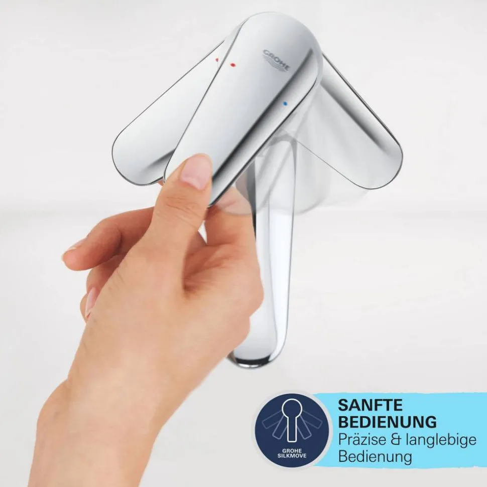 Badewannenarmatur Grohe 'Start' mattschwarz